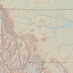 Patterson Relief Map